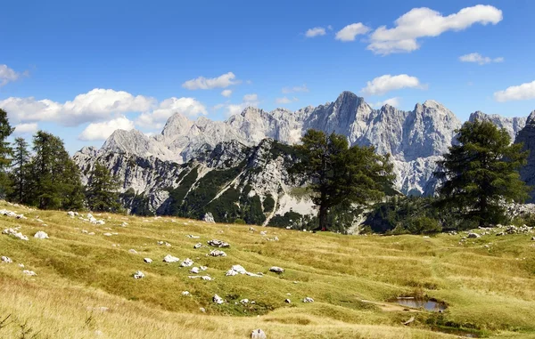 Widok z Alpy Julijskie — Zdjęcie stockowe