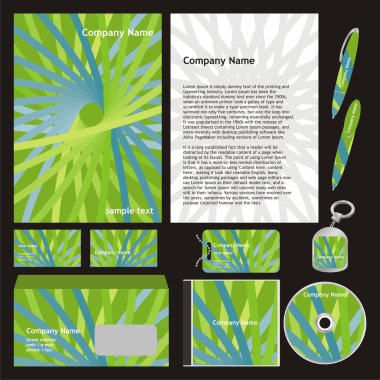 vektör iş şablonları