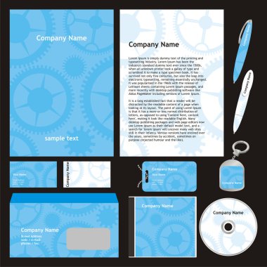 Vector business templates clipart