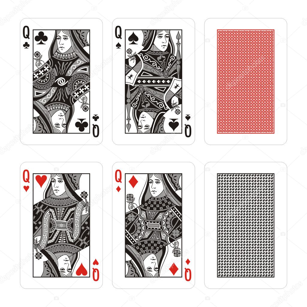 Vector high quality playing cards