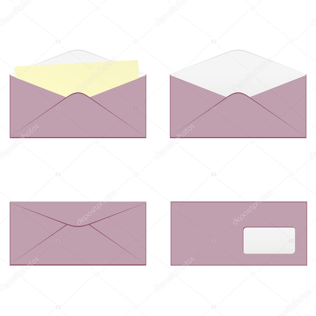 Isolated colored envelopes