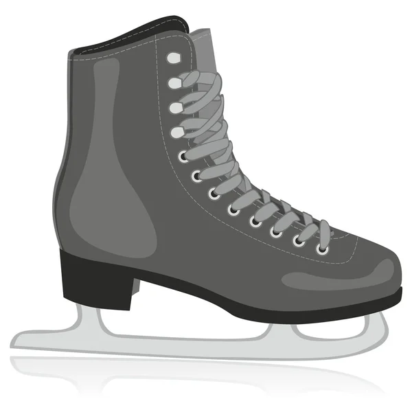 격리 된 아이스 스케이트 — 스톡 벡터