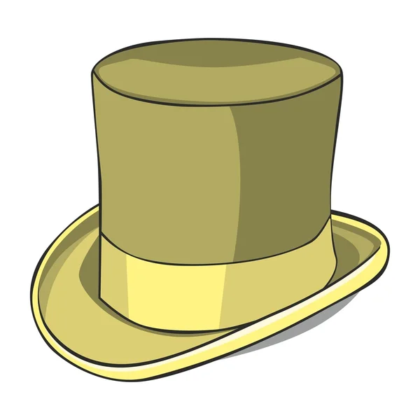 孤立的帽子 — 图库矢量图片