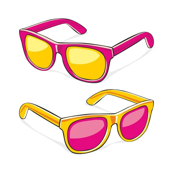 Gafas de sol — Vector de stock