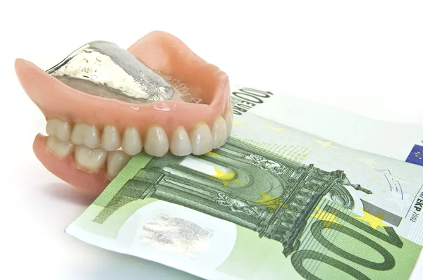 Odontoiatria e denaro — Foto Stock