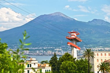 Vesuvius teleferik ile