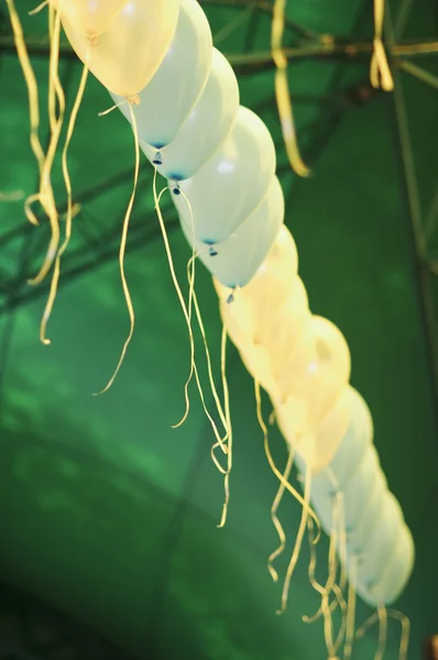 Luftballonreihe — Stockfoto
