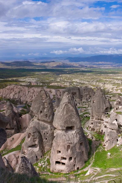 Kapadokya. eski mağara city — Stok fotoğraf