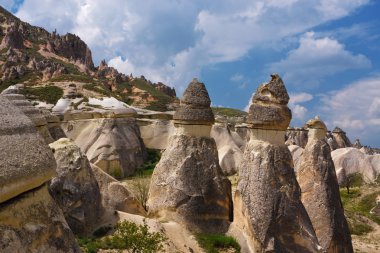 Kapadokya. muhteşem manzara