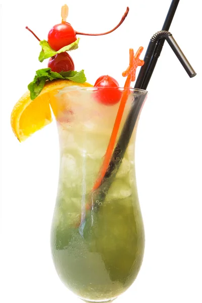 Green exotic cocktai — Stock Photo, Image