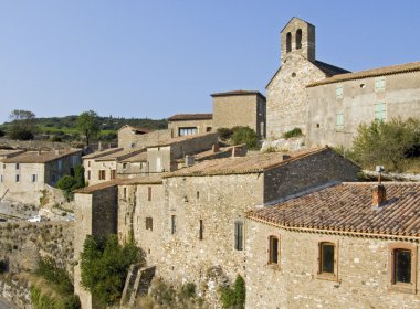 Minerve in the languedoc clipart