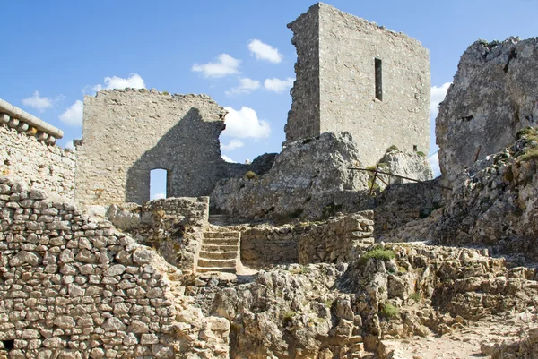 Castillo peyrepertuse — Foto de Stock