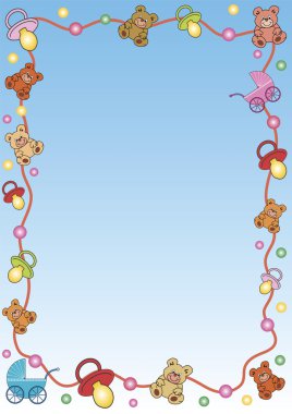 Toys frame clipart