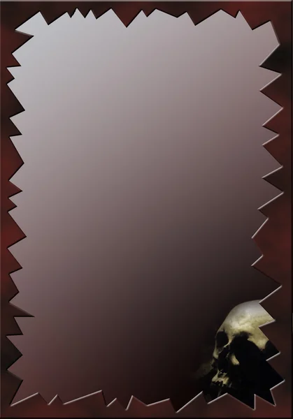 Backgroundwith skull — Stock Photo, Image