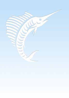 Background sailfish clipart