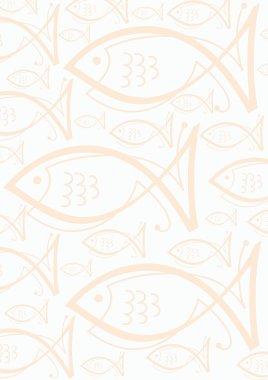 Background fishes clipart