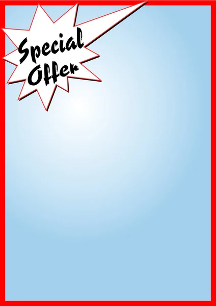 Special offer — Stock Vector
