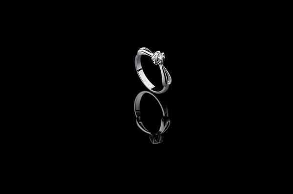 다이아몬드 반지 로열티 프리 스톡 사진