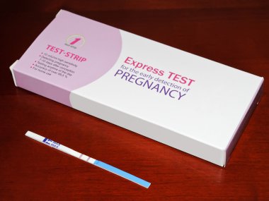 Pregnancy test clipart