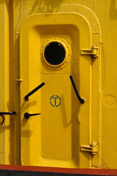 stock image Yellow door