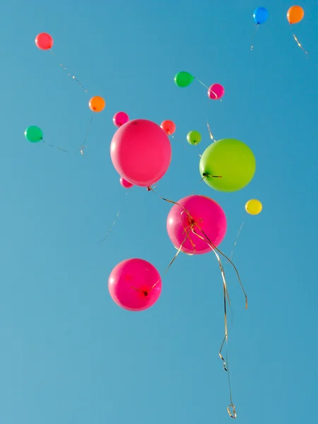 색상 baloons 2 로열티 프리 스톡 사진