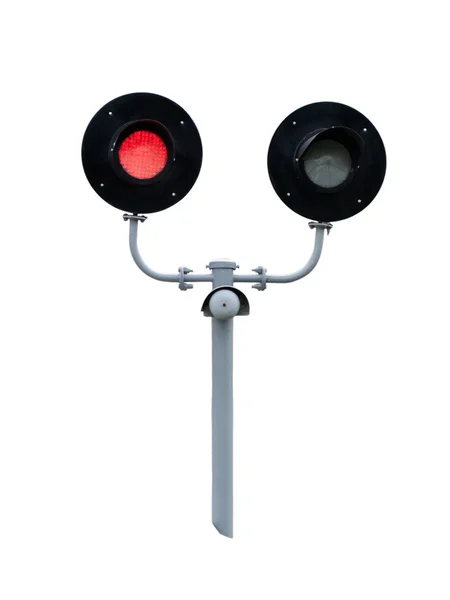 Tren trafik ışıkları — Stok fotoğraf