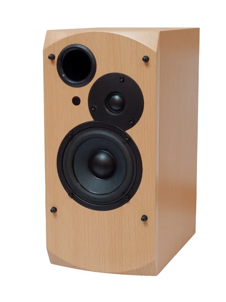 Altavoz de audio de madera — Foto de Stock