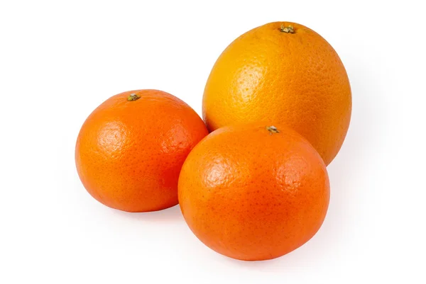 Três citrinos — Fotografia de Stock