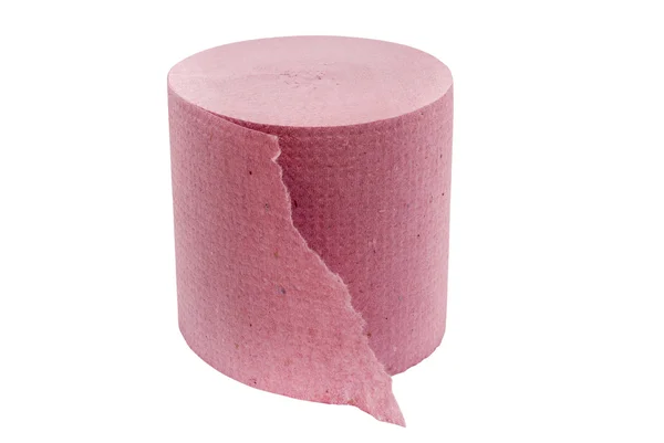 Rózsa WC-papír — Stock Fotó