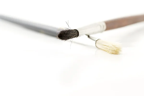 Two brushes to front — Stock Photo, Image