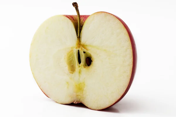 Ett halvt äpple — Stockfoto