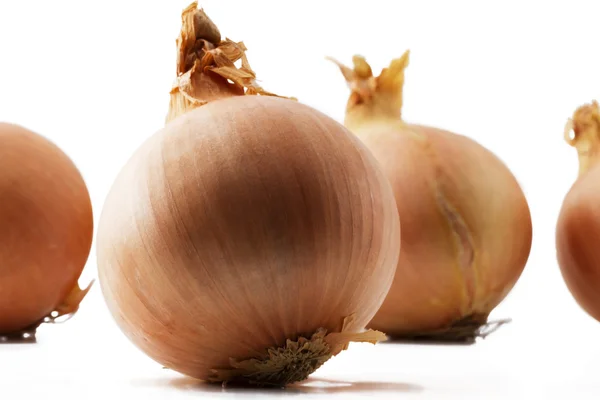Onion in front of some — Stock Photo, Image