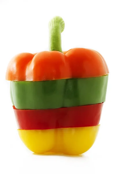 One colorful paprika — Stock Photo, Image