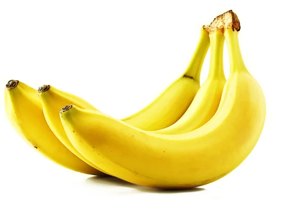Tři banány — Stock fotografie