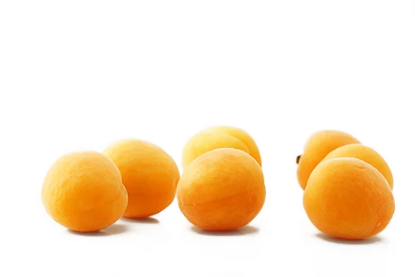 Семь абрикосов — стоковое фото