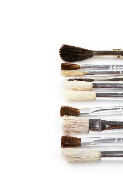 Some brushes on white — Stock Photo, Image