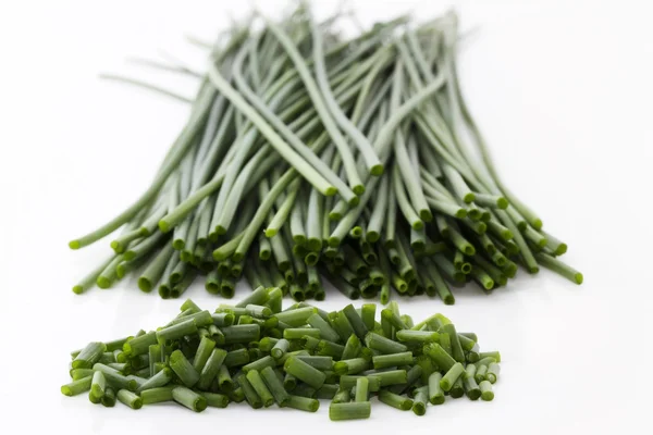Cutted chives deep — Stock Photo, Image