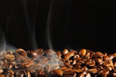 Roasting coffee clipart