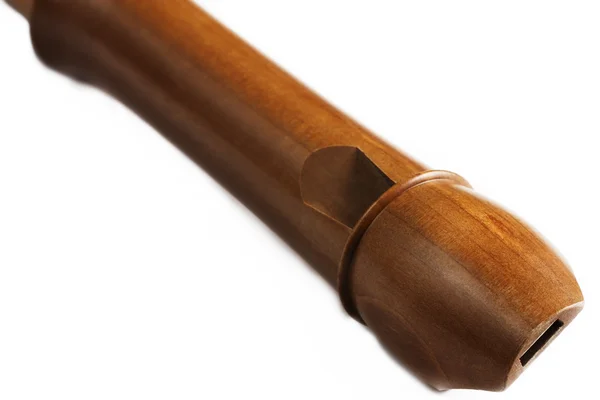 Fechamento diagonal flauta agudo — Fotografia de Stock