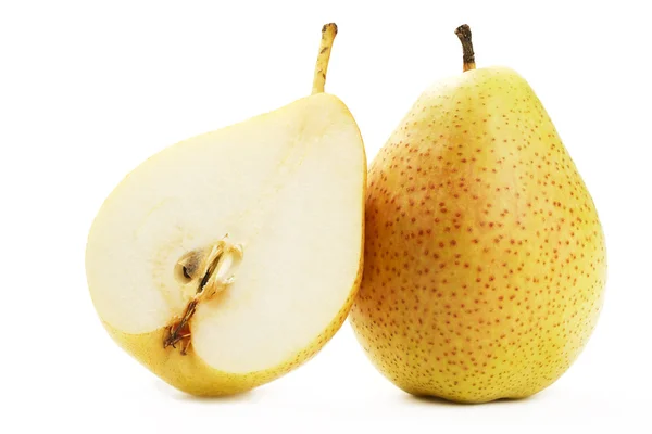 Pear and a half — Stock Photo, Image