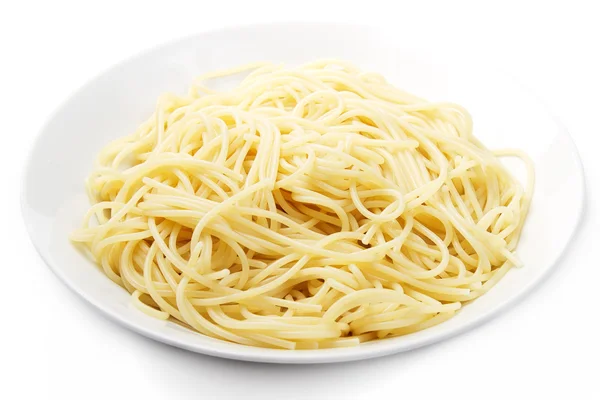 Tallrik med pasta — Stockfoto