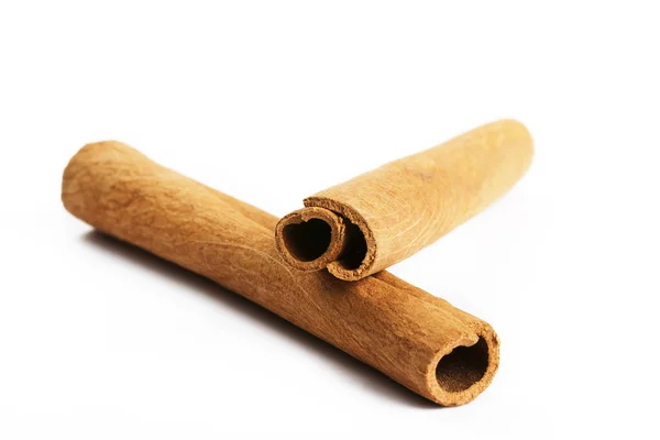 Two cinnamon sticks — Stock Photo, Image