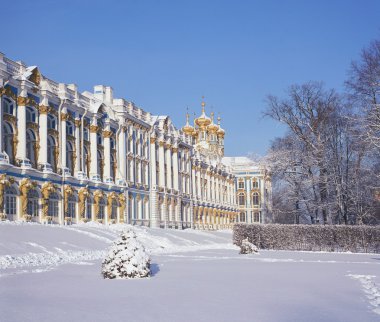 Ekaterinesky Winter Palace (Pushkin) clipart