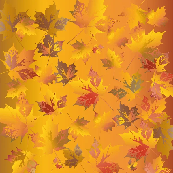 stock image Golden leafs