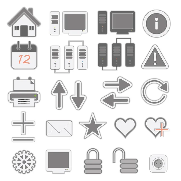 stock vector Web icons