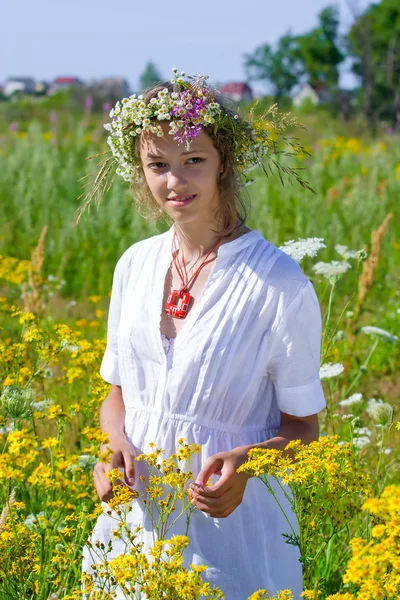 Russian girl — Stock Photo, Image
