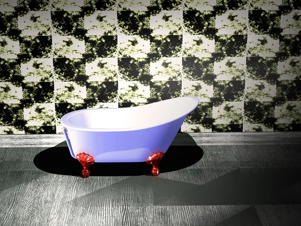 Современная ванная — стоковое фото