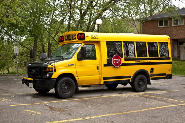 Жовтий автобус Стокове Фото