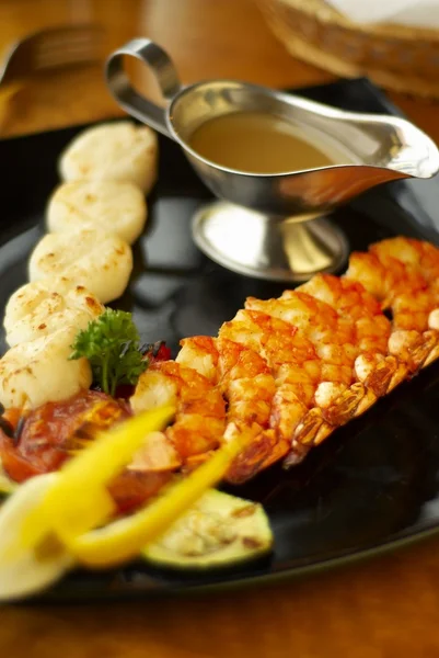 Roasted shrimps — Stock Photo, Image