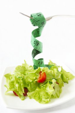 Illustrative of dieting clipart